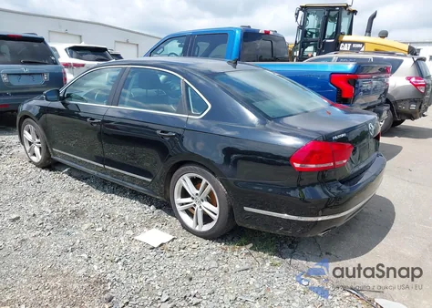2013 Volkswagen Passat 3.6L V6 Sel Premium from USA, damaged, VIN 1VWCM7A3XDC062753